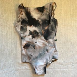 LuckyLeo Allure Black Cloud Leotard